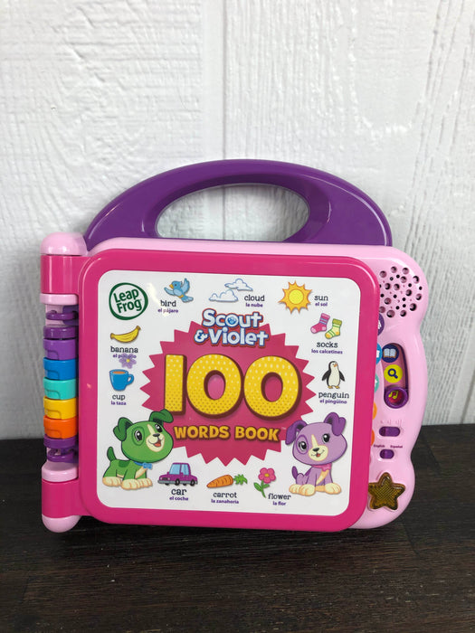 used Leap Frog Learning Friends 100 Words Book