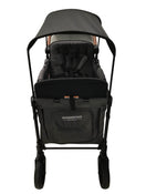 used Wonderfold W2 Luxe Multifunctional Double Stroller Wagon, 2021, Charcoal Gray