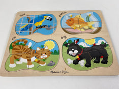 used Melissa & Doug Wooden Puzzle