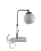 used Adesso Remi Desk Lamp, Antique Brass