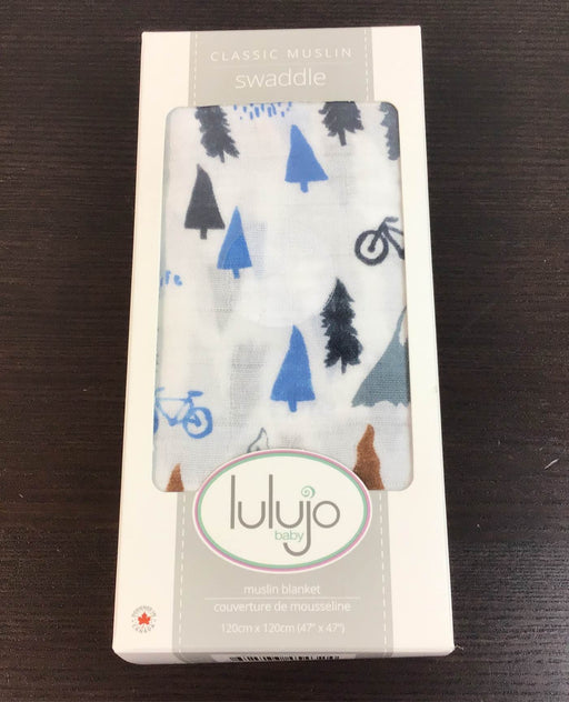 used Lulujo Muslin Swaddle Blanket