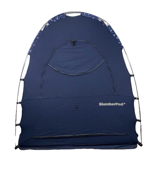 used SlumberPod 3.0 Sleep Canopy, Navy with Night Sky Accents