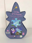 secondhand DJECO Silhouette Puzzle Fairy & Unicorn