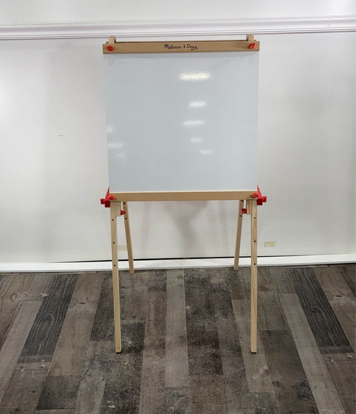 used Melissa & Doug Deluxe Standing Wooden Art Easel