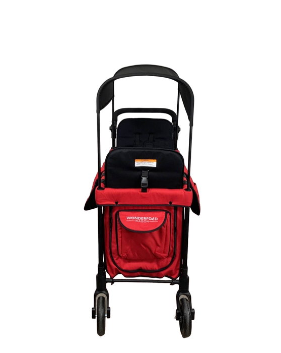 used Wonderfold W2 Original Multifunctional Double Stroller Wagon, Red, 2021