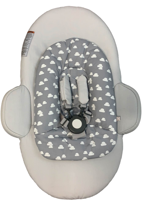 secondhand Stokke Steps Bouncer, Grey Clouds