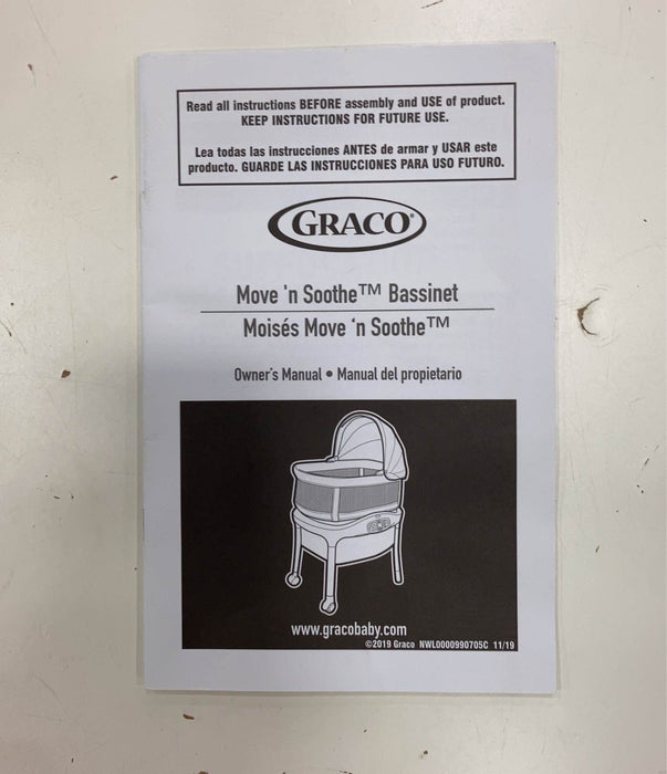 used Graco Move ‘N Soothe Bassinet