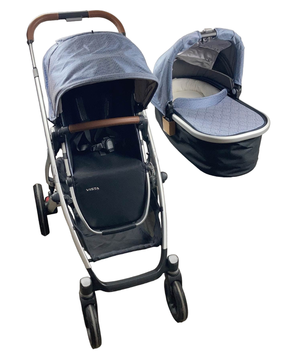 used UPPAbaby VISTA Stroller, Henry (Blue Marl), 2019