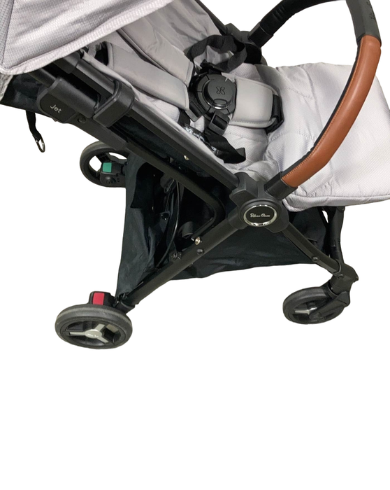 used Silver Cross Jet 3 Super Compact Stroller, 2022, Silver