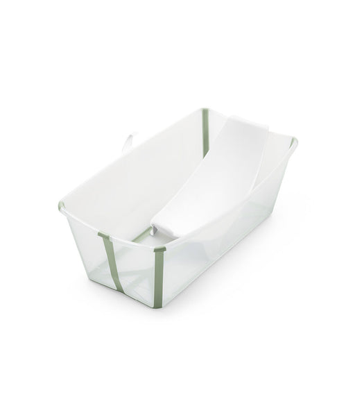 used Stokke Flexi Bath Bundle Pack, Transparent Green