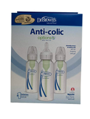 used Dr. Brown's Options+ Anti-Colic Narrow Bottles, 3 Pack, 8oz