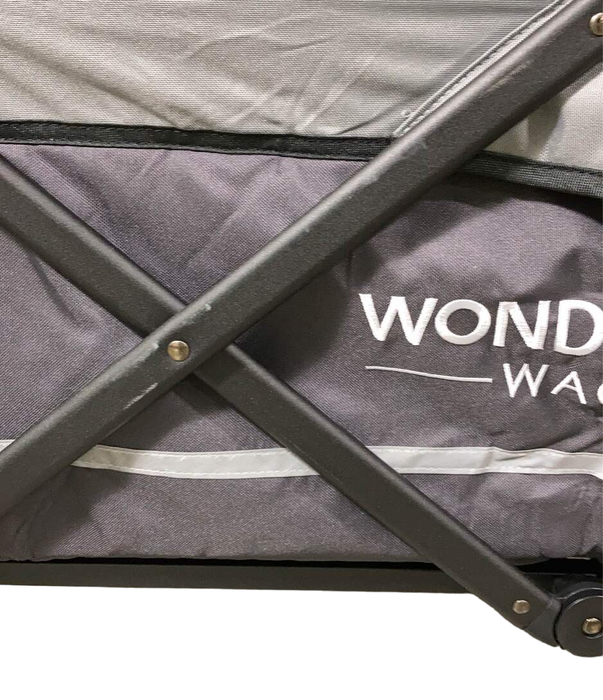 secondhand Wonderfold X2 Push + Pull Double Stroller Wagon, 2022, Stone Gray