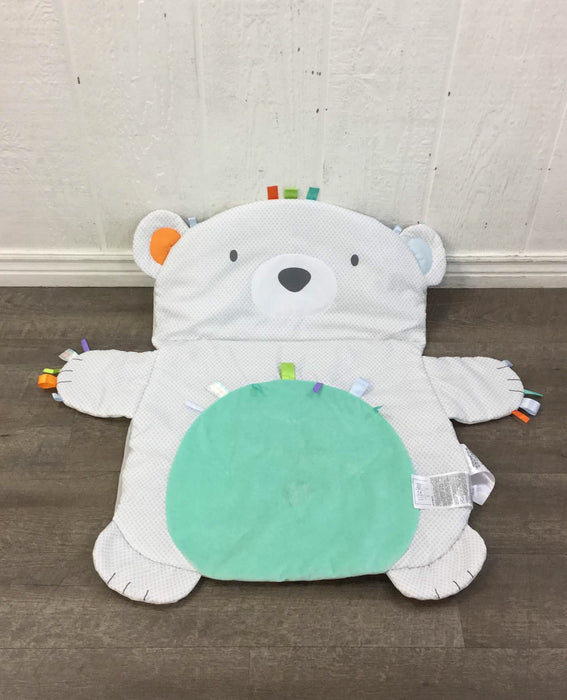 secondhand Bright Starts Tummy Time Prop & Play Mat, Polar Bear