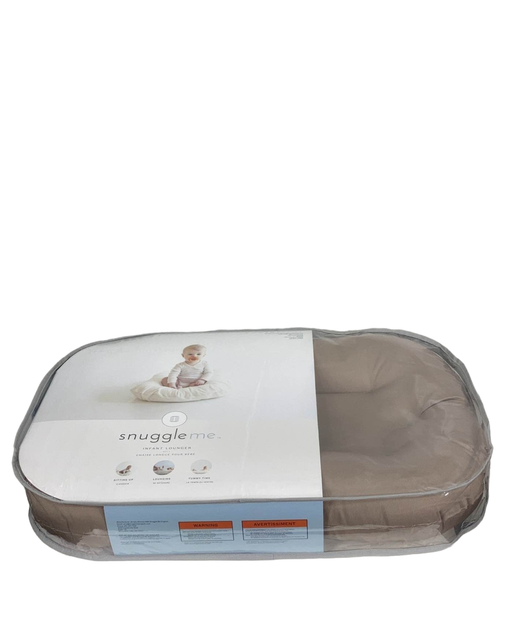 used Snuggle Me Organic Sensory Infant Lounger, Oak (Tan)