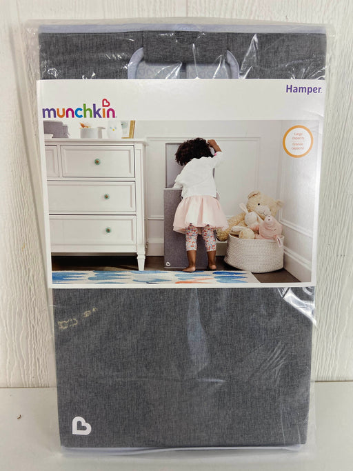 used Munchkin Hamper, Gray 