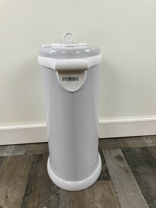 secondhand Ubbi Diaper Pail, Grey