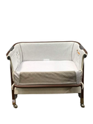 secondhand Tutti Bambini Cozee Luxe Bedside Bassinet, Walnut/Cream