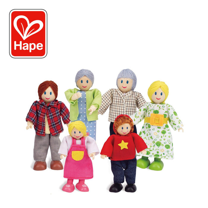 Hape Wooden Doll Family