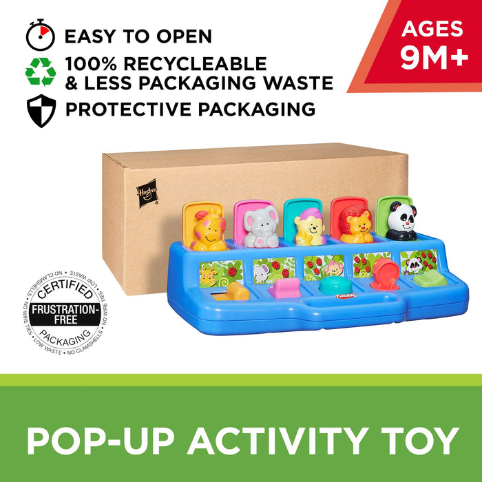 used Playskool Poppin Pals Pop up Activity Toy