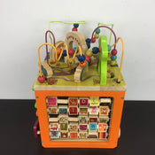 used Young Explorers 5 in 1 Wooden Activity Center