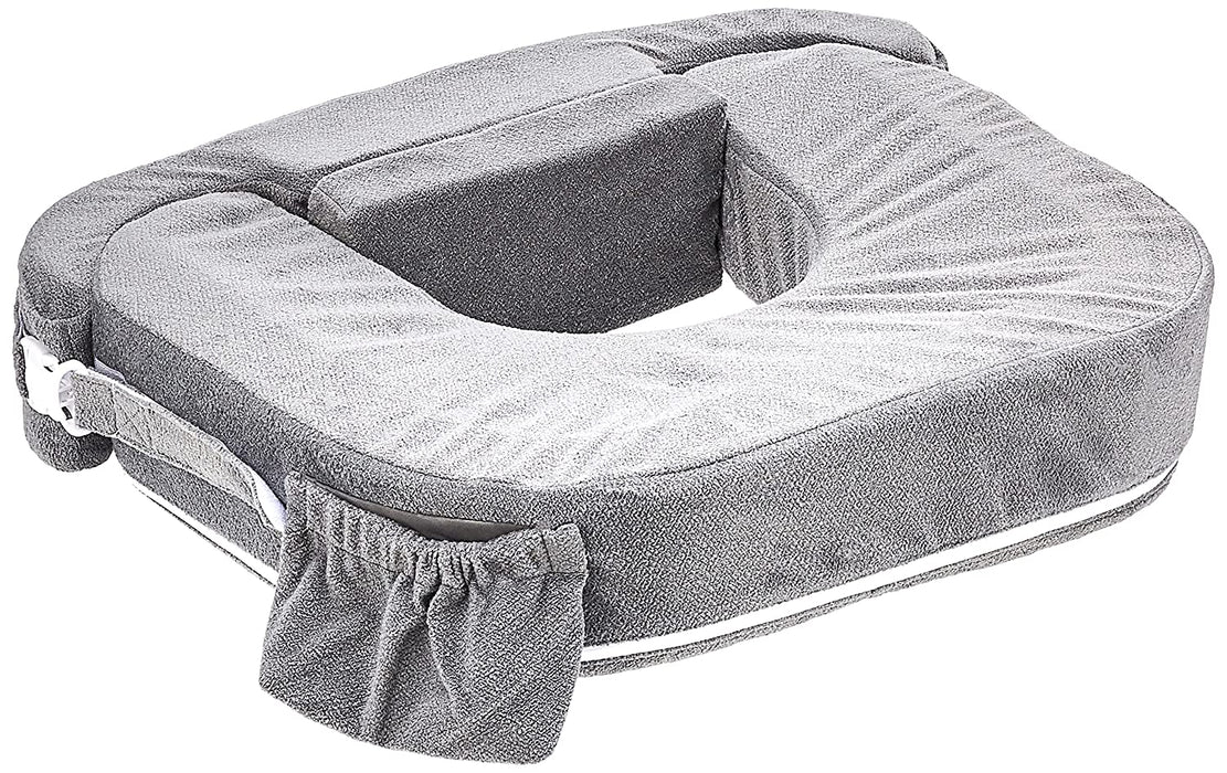 used My Brest Friend Twins Plus Feeding Pillow, Evening Grey