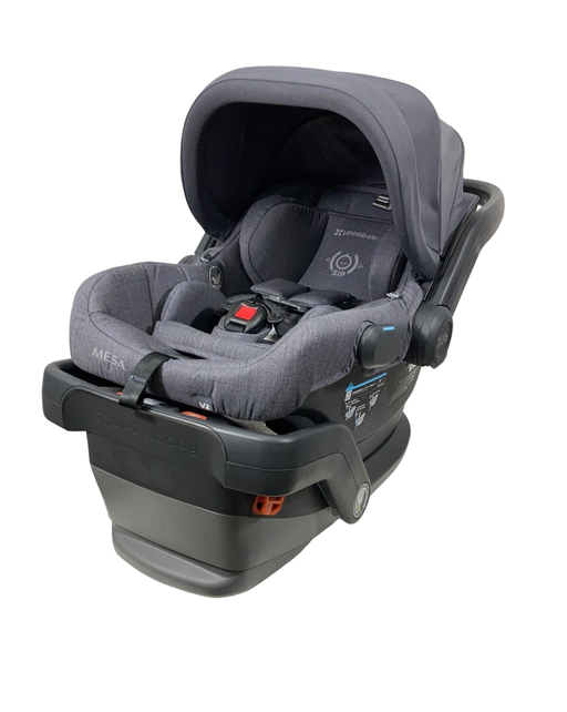 used UPPAbaby MESA V2 Infant Car Seat, Charcoal Melange Merino Wool), 2023