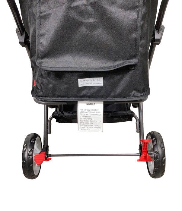 used Wonderfold Pet Stroller, Jet Black