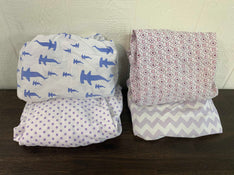 used BUNDLE Nursery Bedding Crib Sheets