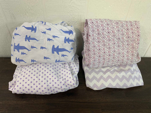 used BUNDLE Nursery Bedding Crib Sheets