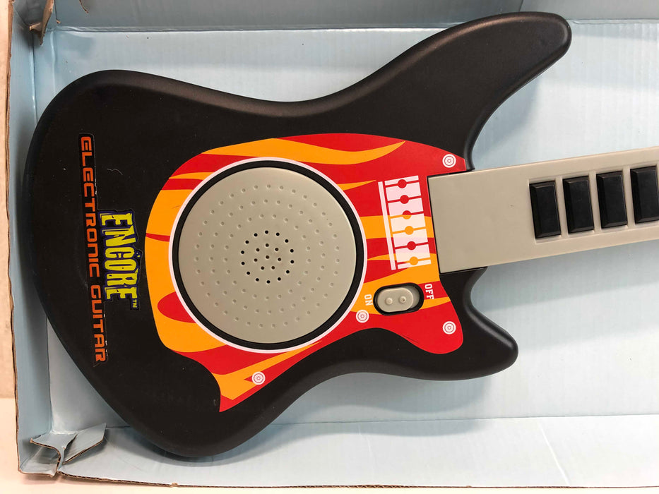 secondhand Encore Rhythm Play Toy Electronic Guitar