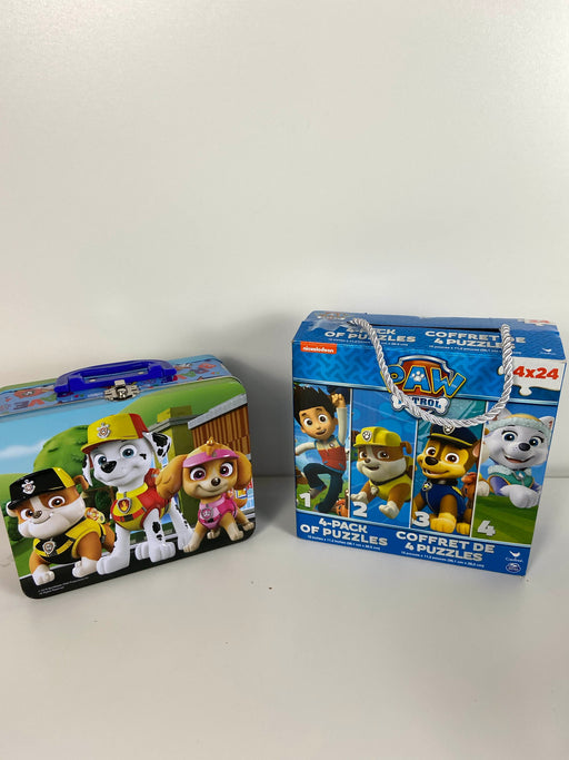 used BUNDLE Toddler-Preschool Puzzles, Paw Patrol