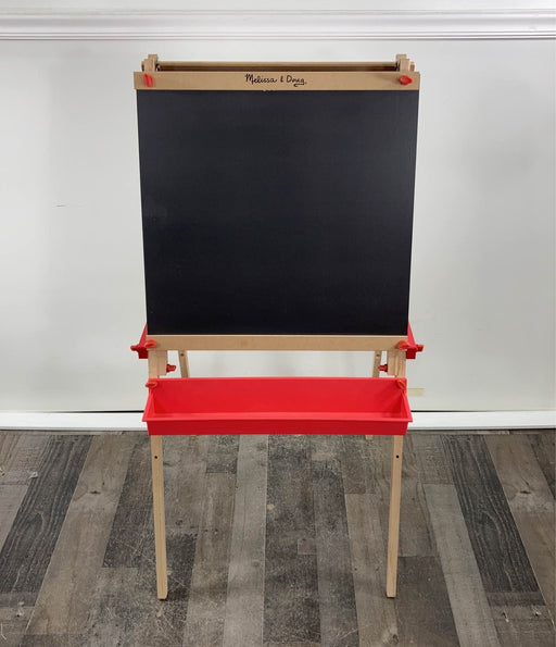 secondhand Melissa & Doug Deluxe Standing Wooden Art Easel