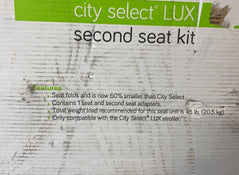 secondhand Baby Jogger City Select LUX Second Seat Kit