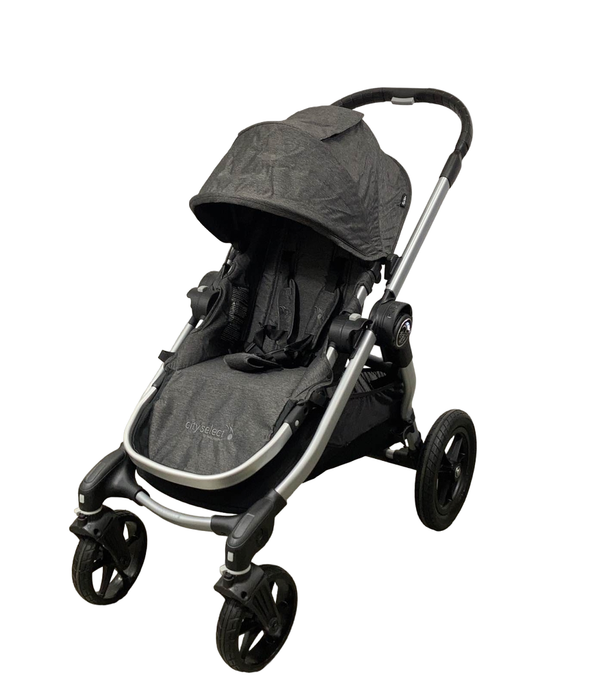 secondhand Baby Jogger City Select Single Stroller, Jet, 2021