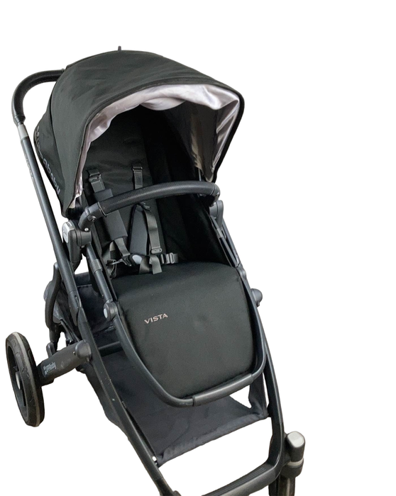 secondhand UPPAbaby VISTA Stroller, Jake (Black), 2019