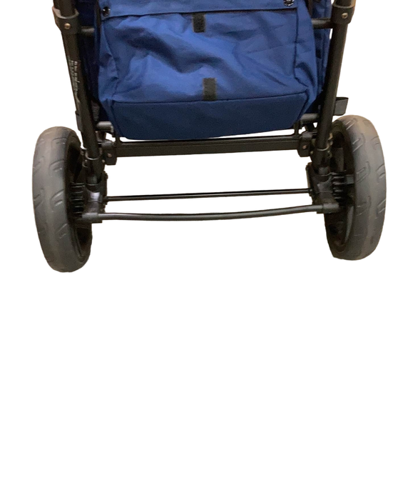 secondhand Wonderfold X2 Push + Pull Double Stroller Wagon, Navy, 2022