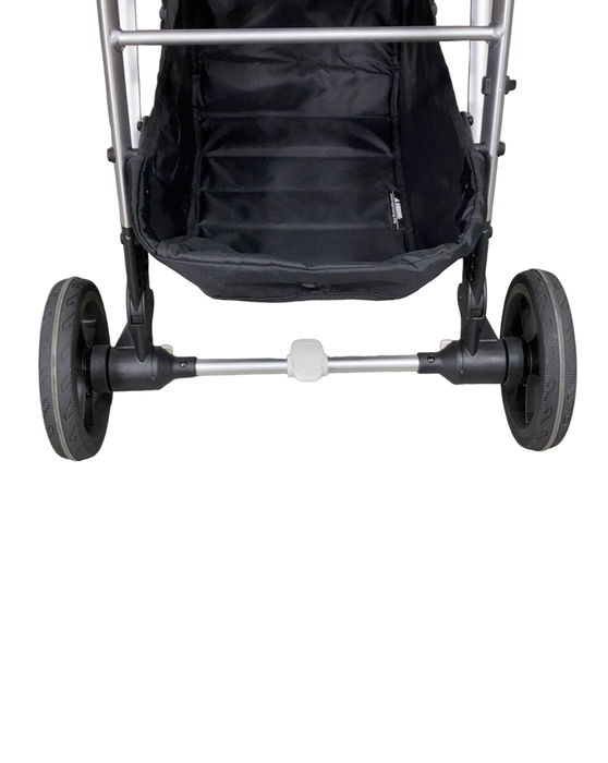 used Mockingbird Single to Double Stroller, 2022, Silver with Penny Leather, Windowpane, Black