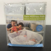 used Halo Bassinest Twin Sleeper Mattress Pads, Set Of 2