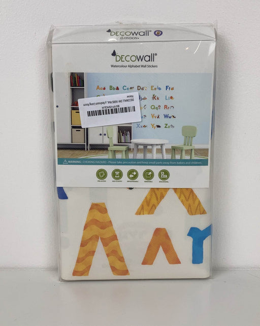 secondhand DECOWALL Watercolour Alphabet Wall Stickers