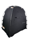 used SlumberPod 3.0 Sleep Canopy with Fan, Black with Gray Accents