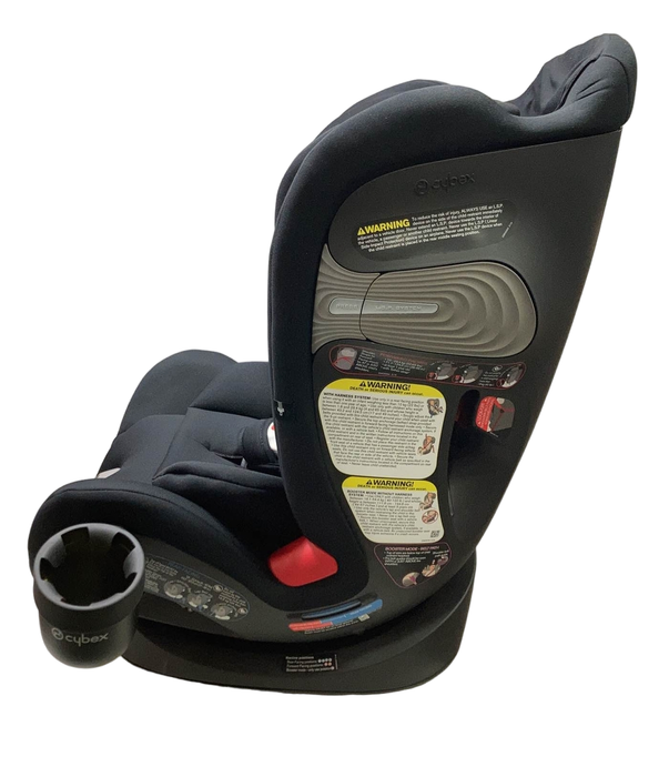 secondhand Cybex Eternis S All-In-One Car Seat with SensorSafe, 2021, Lavastone Black