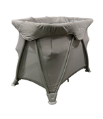 used Nuna COVE Aire Go Travel Crib, Frost Grey