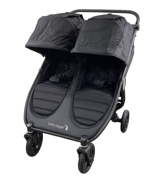 used Baby Jogger City Mini GT2 Double Stroller, 2022, Jet