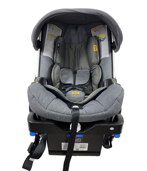 secondhand Doona Infant Car Seat & Stroller Combo, 2022, Storm Grey