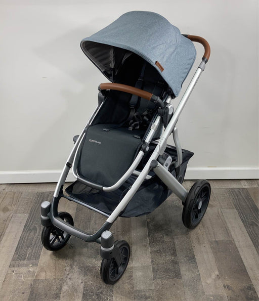 secondhand UPPAbaby VISTA V2 Stroller, 2020, Gregory (Blue Melange)