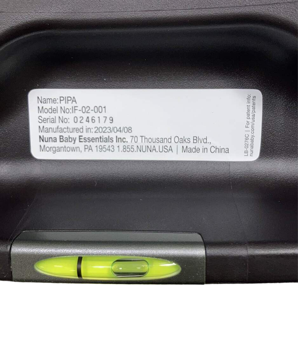 Nuna PIPA Series Car Seat Base, 2023