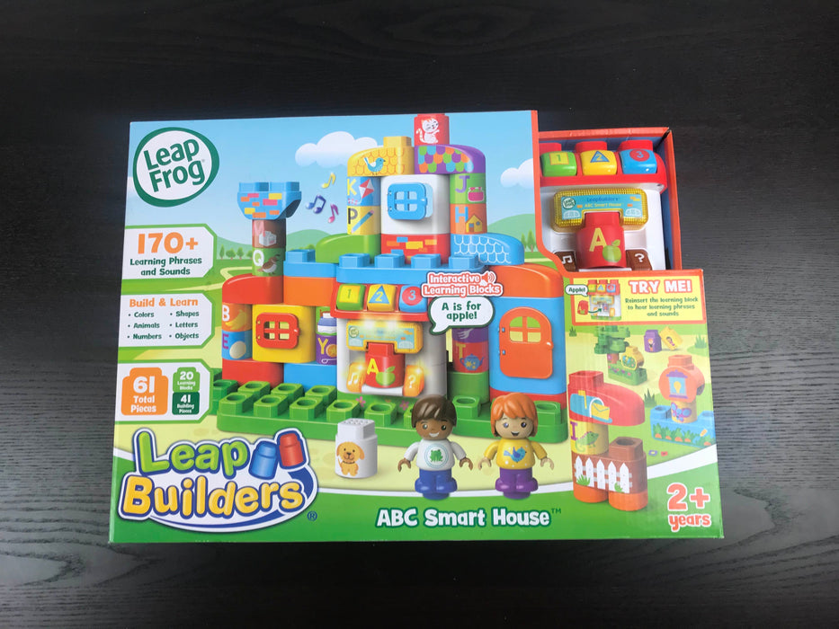 used Leap Frog Leap Builders ABC Smart House