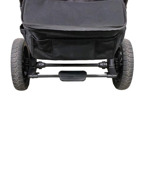 secondhand Wonderfold W2 Luxe Multifunctional Double Stroller Wagon, 2021, Charcoal Black