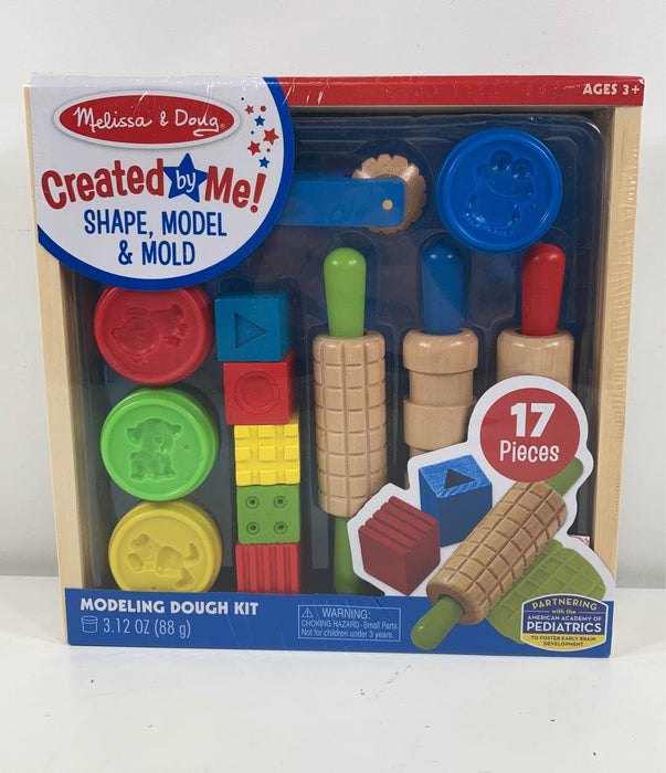 used Melissa & Doug Created by Me! Shape, Model & Mold Modeling Dough Kit