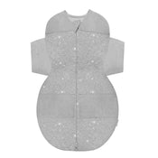 used Happiest Baby SNOO Sack, Large (18-25 lbs), Graphite Stars